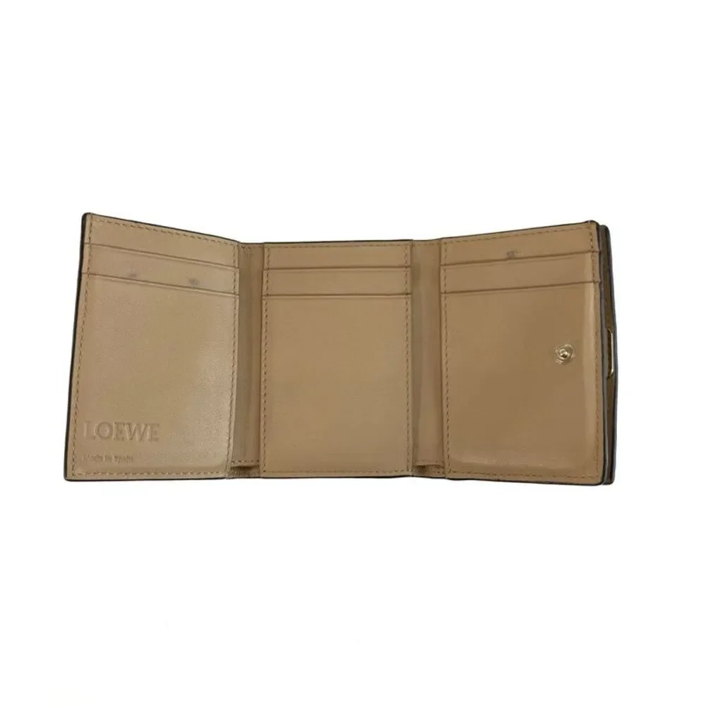 Loewe Anagram Trifold Wallet